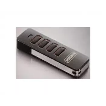 SOMMER PearlVibe 4-nappinen kaukosäädin 868,8 MHz musta