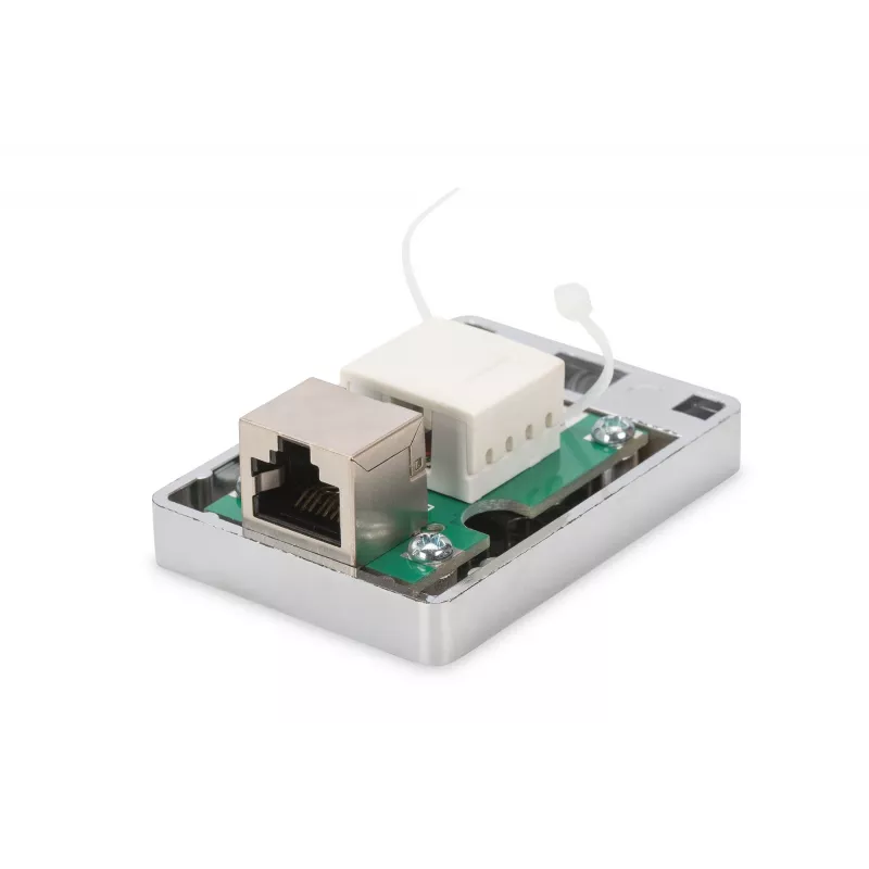 DIGITUS Cat 6 Pinta-asennusrasia, 1-paikkainen