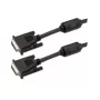 Bachmann DVI-D Single Link -kaapeli - DVI-D (18+1 pin) uros - DVI-D (18+1 pin) uros - 5 m - musta