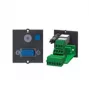 Bachmann 917.074 kehys VGA 15-pin naaras + 3,5 mm jakkiliitin naaras