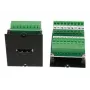 Bachmann Custom Module - Modular Faceplate Snap-In, musta
