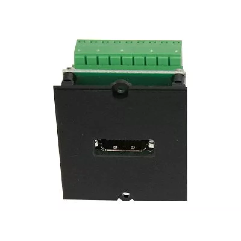 Bachmann Custom Module - Modular Faceplate Snap-In, musta
