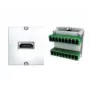 Bachmann Custom Module - Modular Faceplate Snap-In, musta