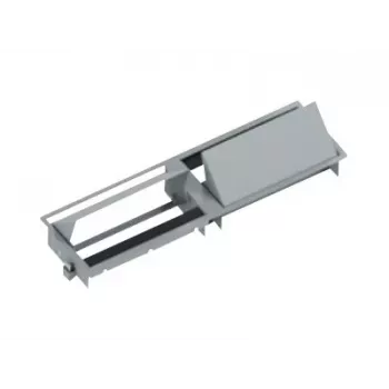 Bachmann CONI DUO Short upotettava pistorasialista 2 Schuko-pistorasialla ja 2 moduulipaikalla, musta