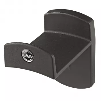 K&M 16312 kuulokkeiden seinäteline musta