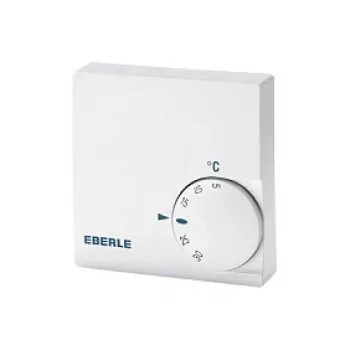 Eberle Controls RTR-E 6121 huonetermostaatti - valkoinen - IP30 - 5-30°C - 230V AC