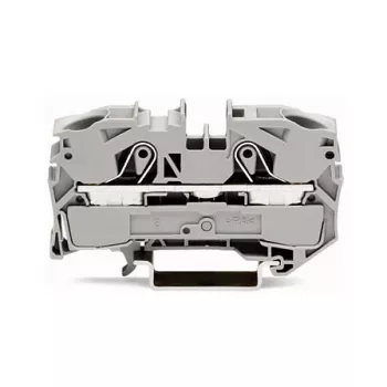 WAGO 2016-1201 läpivientiliitin, 16 mm², 800 V, harmaa, Push-in CAGE CLAMP