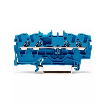 WAGO 2002-1404 4-johtimen läpivientiliitin, 2,5 mm²