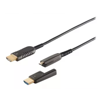 ShiverPeaks S-Impuls HDMI-kaapeli 1,5 m - HDMI-uros - Micro-HDMI-uros - 4K @30 Hz - musta