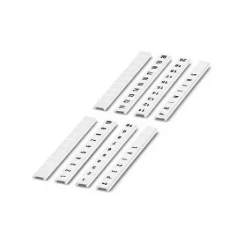 Phoenix Contact liitinlohkon merkitsin ZB 6,1 mm valkoinen 10 kpl:n pakkaus 0808749