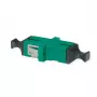 Telegärtner modulaarinen syöttö Keystone-moduuli RJ45 Cat.6A suojattu vihreä 1 portti