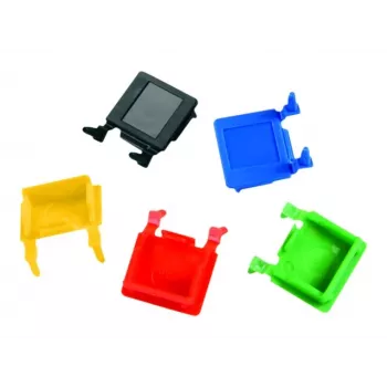 Telegärtner suojakotelo RJ45-liittimelle - musta (RAL 9005) - 100 kpl:n pakkaus