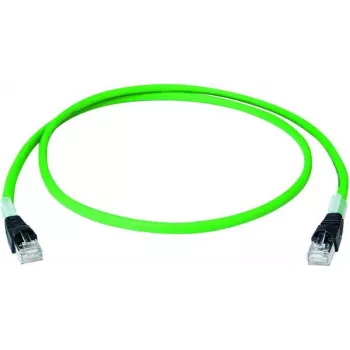 Telegärtner Cat6a S/FTP liitäntäkaapeli 2m vihreä