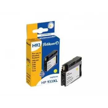 Pelikan-kunnostettu mustekasetti HP CN056AE (933XL) keltainen High Yield