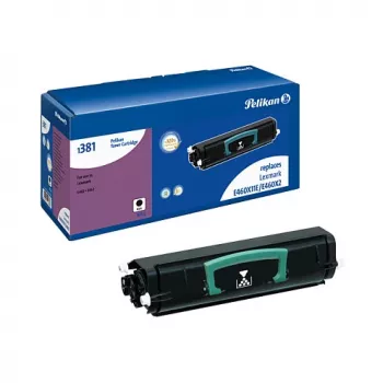 Pelikan yhteensopiva värikasetti Lexmark E460X21E musta Extra High Yield