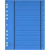 WEKRE 50 Trennblätter, A4, 190 g/m2, sininen (951040850IF)