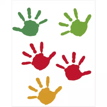 DAIBER Hands 13x18 portrait-fotoalben lapsille - 25 kpl:n pakkaus