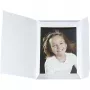 DAIBER Sprint-Line Portrait Folders 15x20 cm valkoinen (100 kpl:n pakkaus)