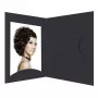 DAIBER Portrait Folders Opti-Line 10x15 cm musta 100 kpl:n pakkaus