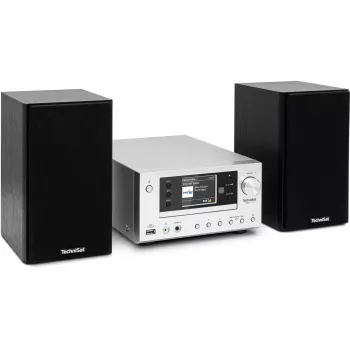 TechniSat Viola 710 CD IR internetradio DAB+:lla, FM:llä, CD-soittimella, Bluetoothilla, WLAN:lla, musta