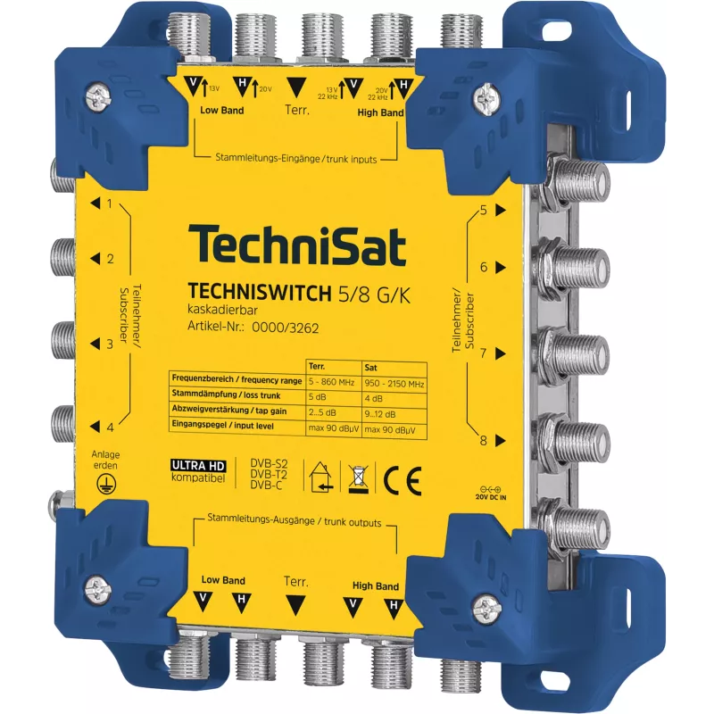 TechniSat TECHNISWITCH 5/8 G/K Multiswitch