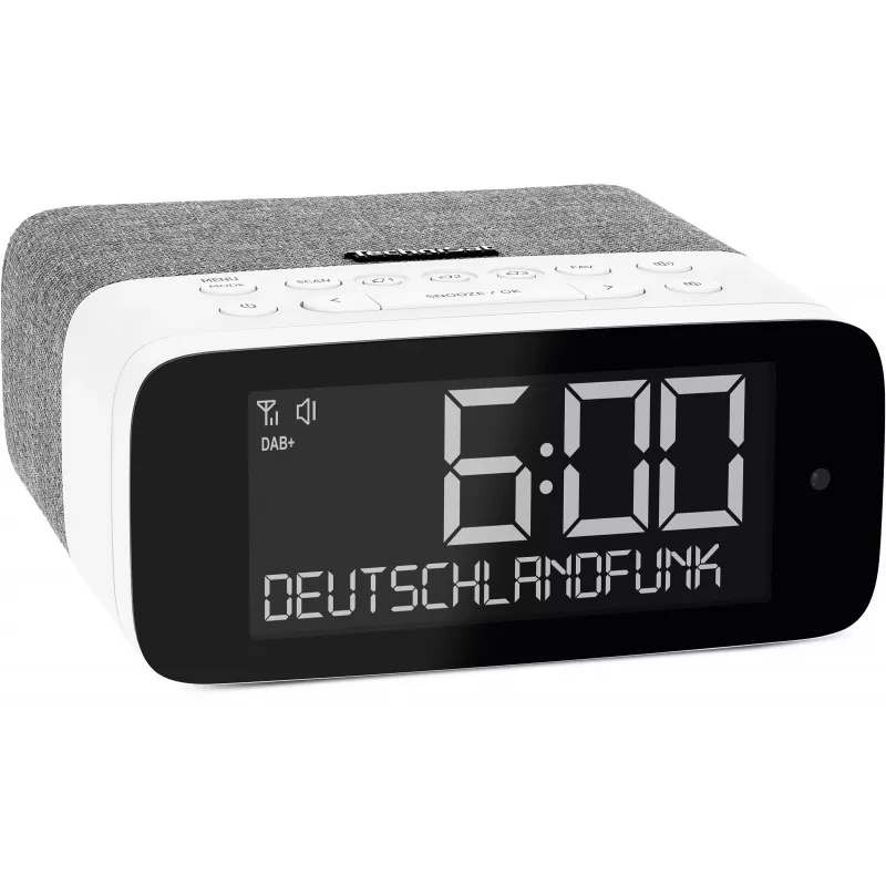 TechniSat DigitRadio 52 ASA DAB+/UKW Bluetooth-radio harmaa/valkoinen