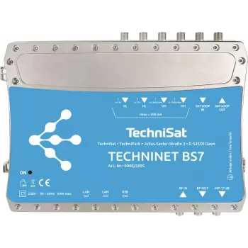 TechniSat TechniNet BS7 Digital 16-fold Compact Headend -asema DVB-S(2) / DVB-C (0000/5995)