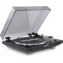 TechniSat TechniPlayer LP 200 levysoitin - musta/hopea - hihnaveto - 33/45/78 kierr./min - USB-digitalisointi - RCA-lähtö