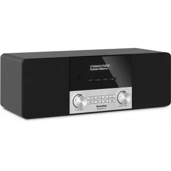 TechniSat CABLESTAR 400 DAB+ radio Bluetoothilla, 2 x 10 W, musta