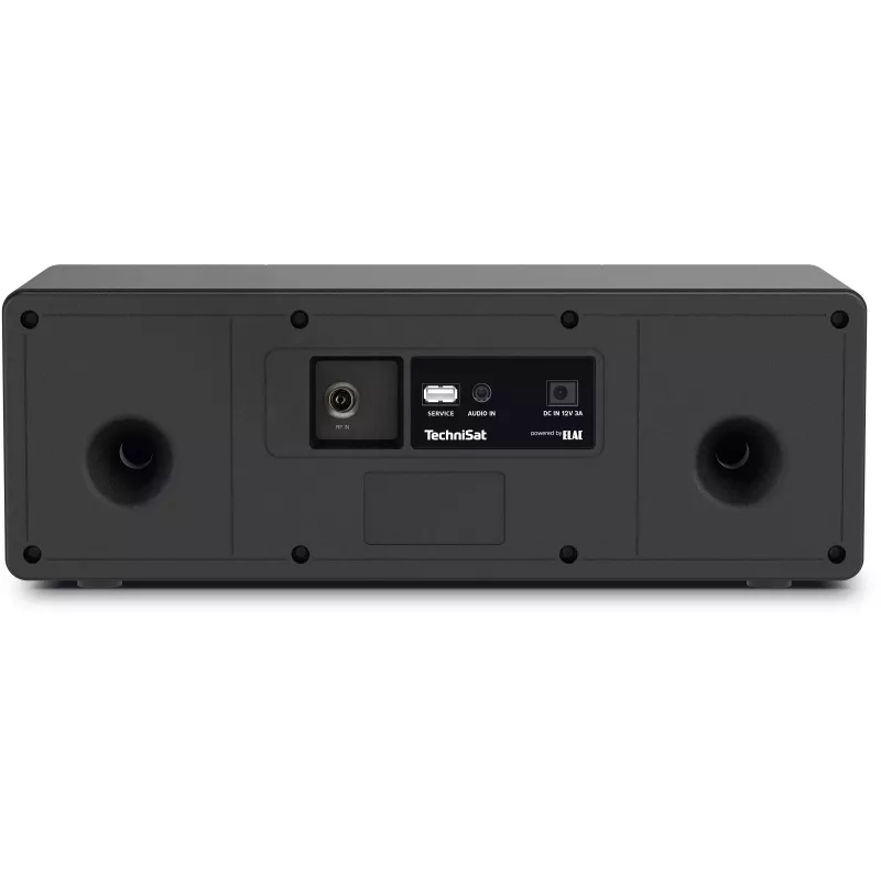TechniSat CABLESTAR 400 DAB+ radio Bluetoothilla, 2 x 10 W, musta