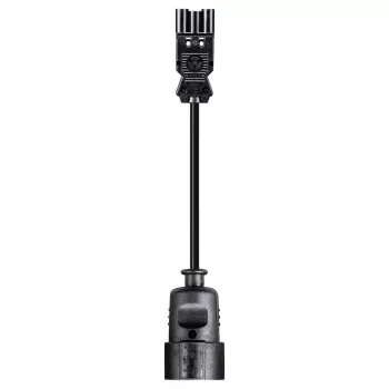 Kindermann virtakaapeli 0,5 m Schuko - Wieland GST18i3 musta