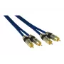Kindermann audiokaapeli RCA-uros - RCA-uros