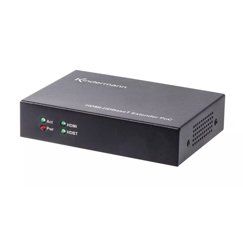 Kindermann HDMI-HDBT Extender - video, ääni, infrapuna ja sarjaporttilaajennus