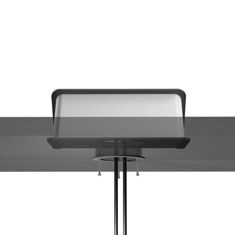 Kindermann CablePort desk 80 4-kertainen työpöydän virtamoduuli, musta