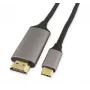 KINDERMANN USB-C - HDMI -adapterikaapeli, 5 m, musta (WLZ-4423 L=5m)