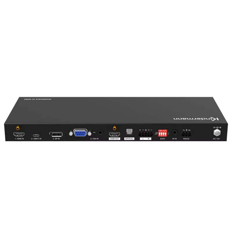 Kindermann MultiSwitch 41 4K60 HDMI-kytkin 4x1
