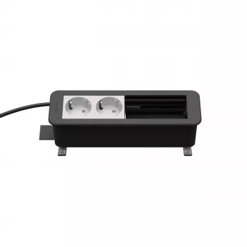 Kindermann CP Office Desk 4-Fold 2x Power Outlet pöytämoduuli