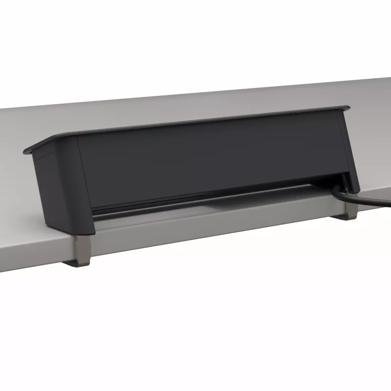 Kindermann CP Office Desk 6-Fold 2x Schuko 1x USB A/C työpöydän liitäntähubi