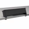 Kindermann CP Office Desk 6-f 3xStr 1xUSB A/C pöytäliitäntäpaneeli hopea/musta