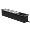 Kindermann CP Office Frame 6-kertainen 3x Schuko 1x USB-A-latausliitäntä
