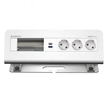 Kindermann CablePort desk² 6-fach 3x virta USB -pöytäkiinnitysmoduuli (7430001163)