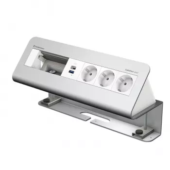 Kindermann CablePort desk² 6-fach 3x virta USB -pöytäkiinnitysmoduuli (7430001163)
