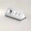 Kindermann CP desk 80 4-paikkainen 2x virta USB työpöydän liitäntäpaneeli