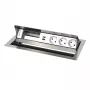 Kindermann CP Standard² VA 6f. 3xStr, 1xUSB -pöytäliitäntäpaneeli
