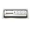 Kindermann CP Standard² VA 6f. 3xStr, 1xUSB -pöytäliitäntäpaneeli