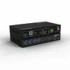 Kindermann KVM Switch 21C - 2-porttinen DVI-I KVM-kytkin äänellä ja USB-keskittimellä