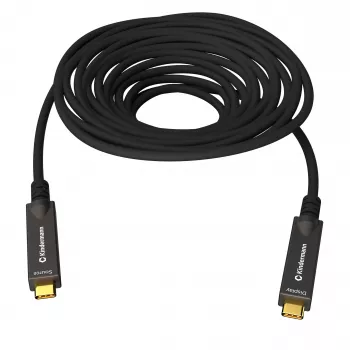 Kindermann USB-C AOC Full Feature -kaapeli 5 m uros-uros (5773001005)