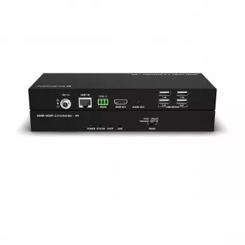 Kindermann HDMI-HDBT 2.0 Extender - vastaanotin - RS-232 - USB 2.0