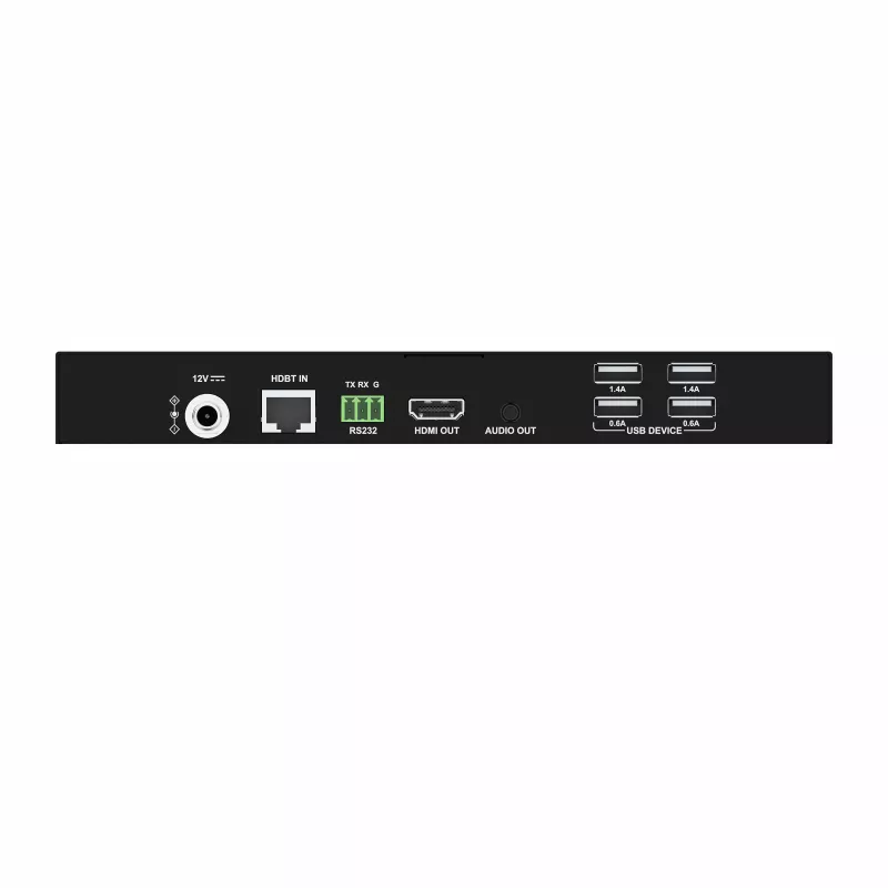 Kindermann HDMI-HDBT 2.0 Extender - vastaanotin - RS-232 - USB 2.0