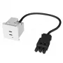 Kindermann Dual Port USB-C -laturi 65W PD